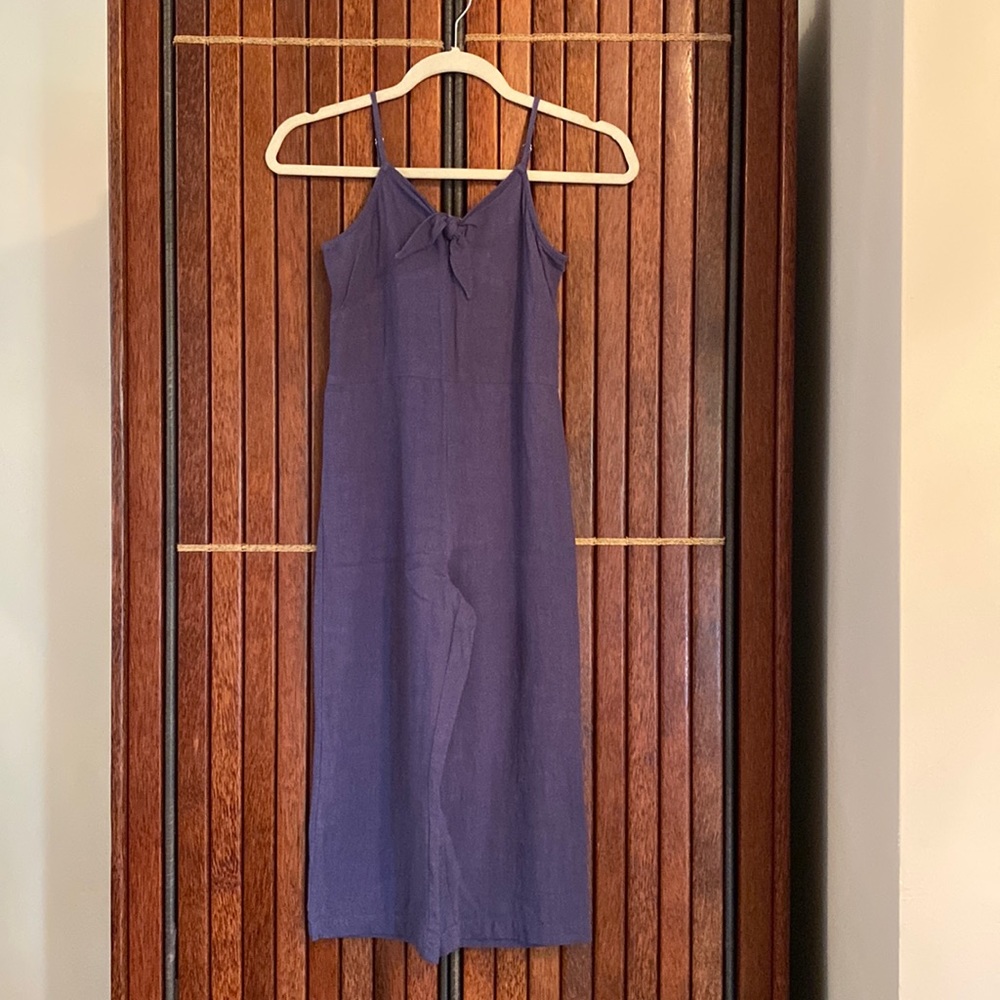 FOR ALL SEASONS by PAPER CRANE GIRLS’ BLUE PANT ROMPER